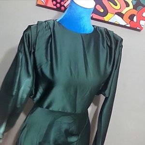 Green dress from Shein medium